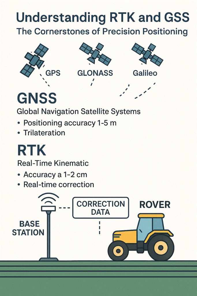 RTK Real-Time Kinematic positioning animation